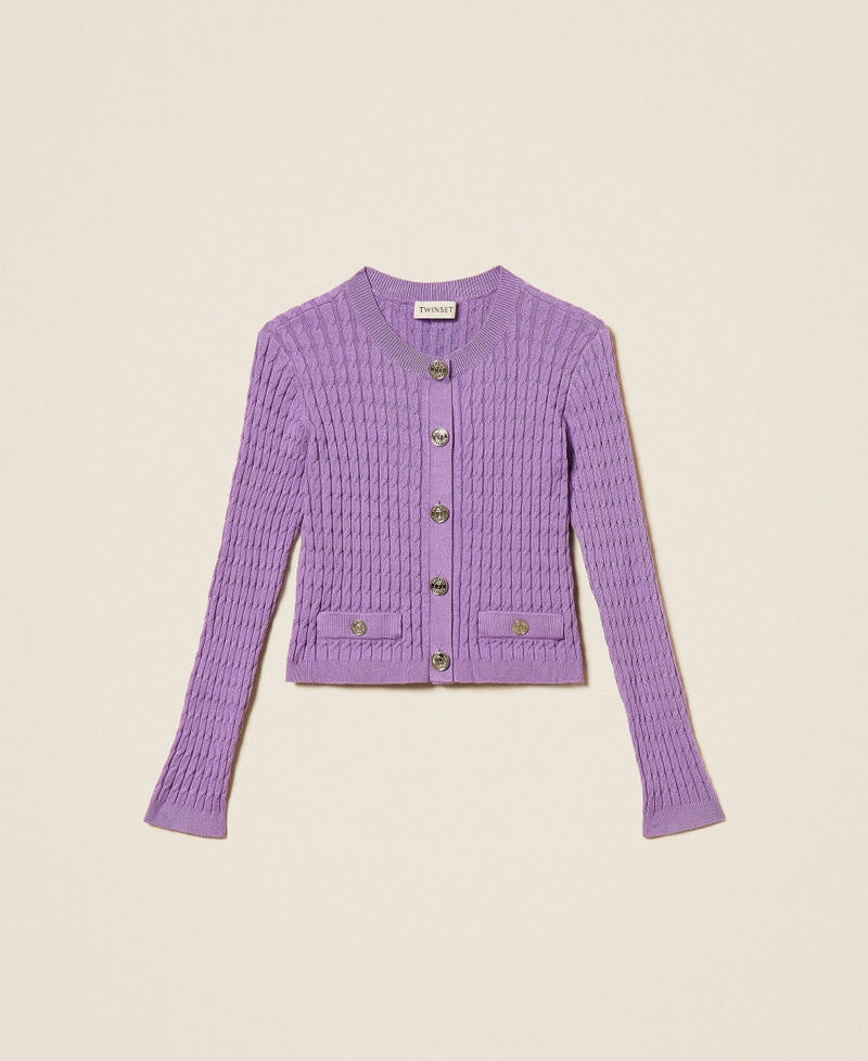 cardigan a trecce 262GJ3072 11296 TWINSET GIRL 
