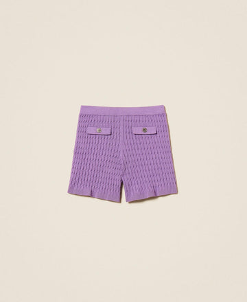 shorts fitted con logo 262GJ3073 11296 TWINSET GIRL 