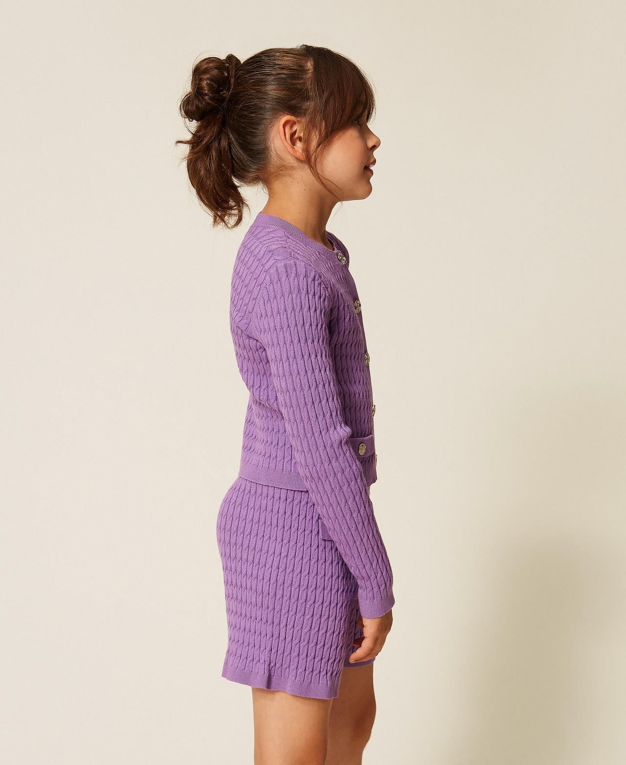 shorts fitted con logo 262GJ3073 11296 TWINSET GIRL 