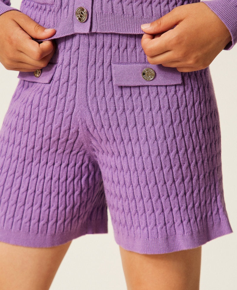 shorts fitted con logo 262GJ3073 11296 TWINSET GIRL 