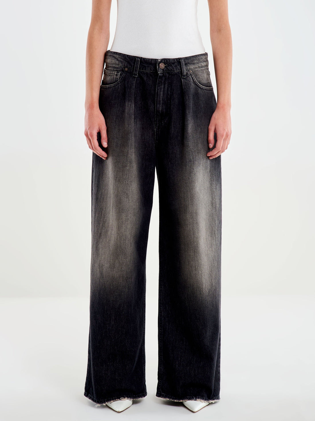 jeans zain effetto dirty DAC5003 DENIM NERO DIRTY VICOLO 