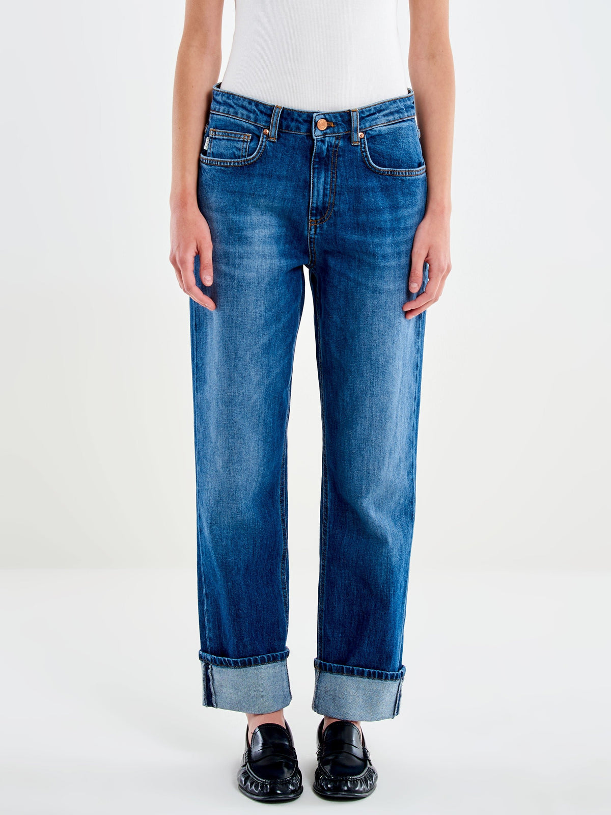 jeans maggie mom fit DAC5034 BLU VICOLO 