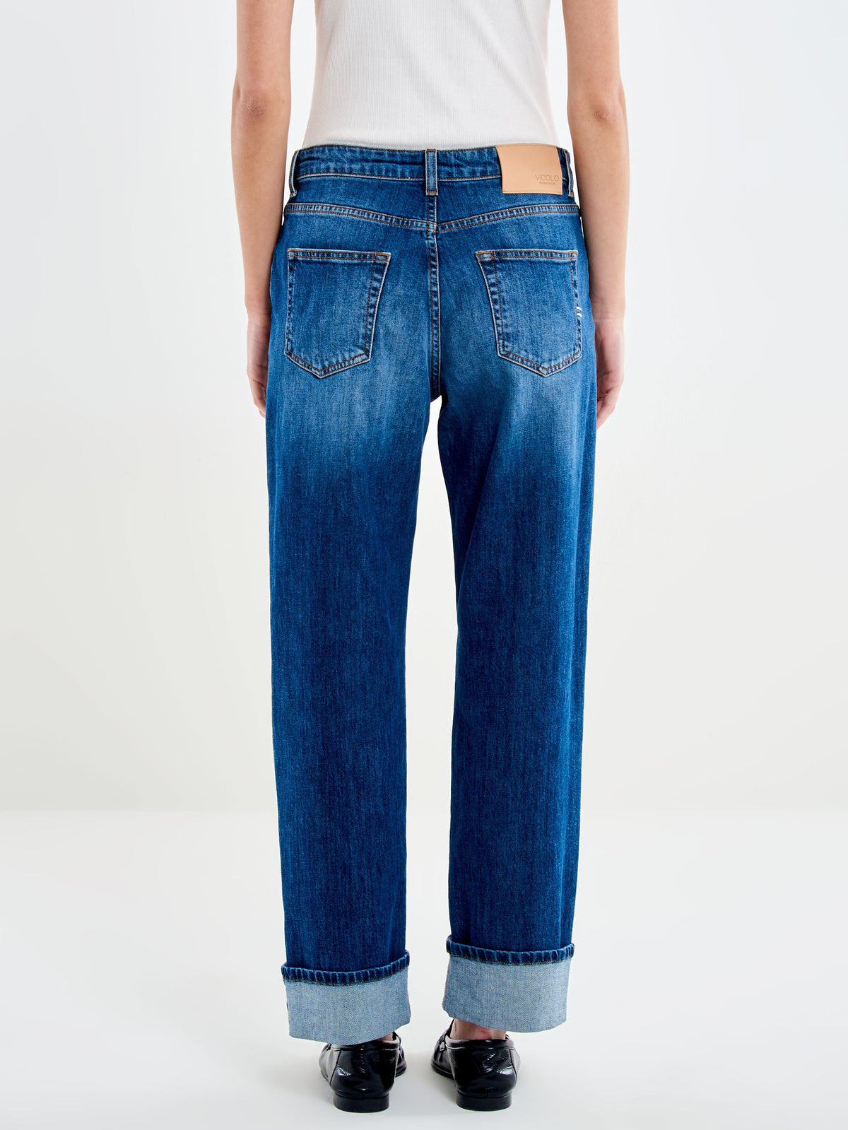 jeans maggie mom fit DAC5034 BLU VICOLO 