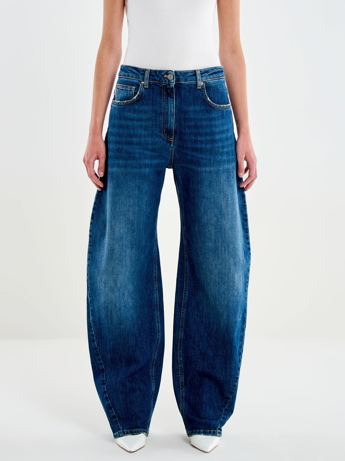 jeans diana ovetto DAC5042 DENIM BLU VICOLO 