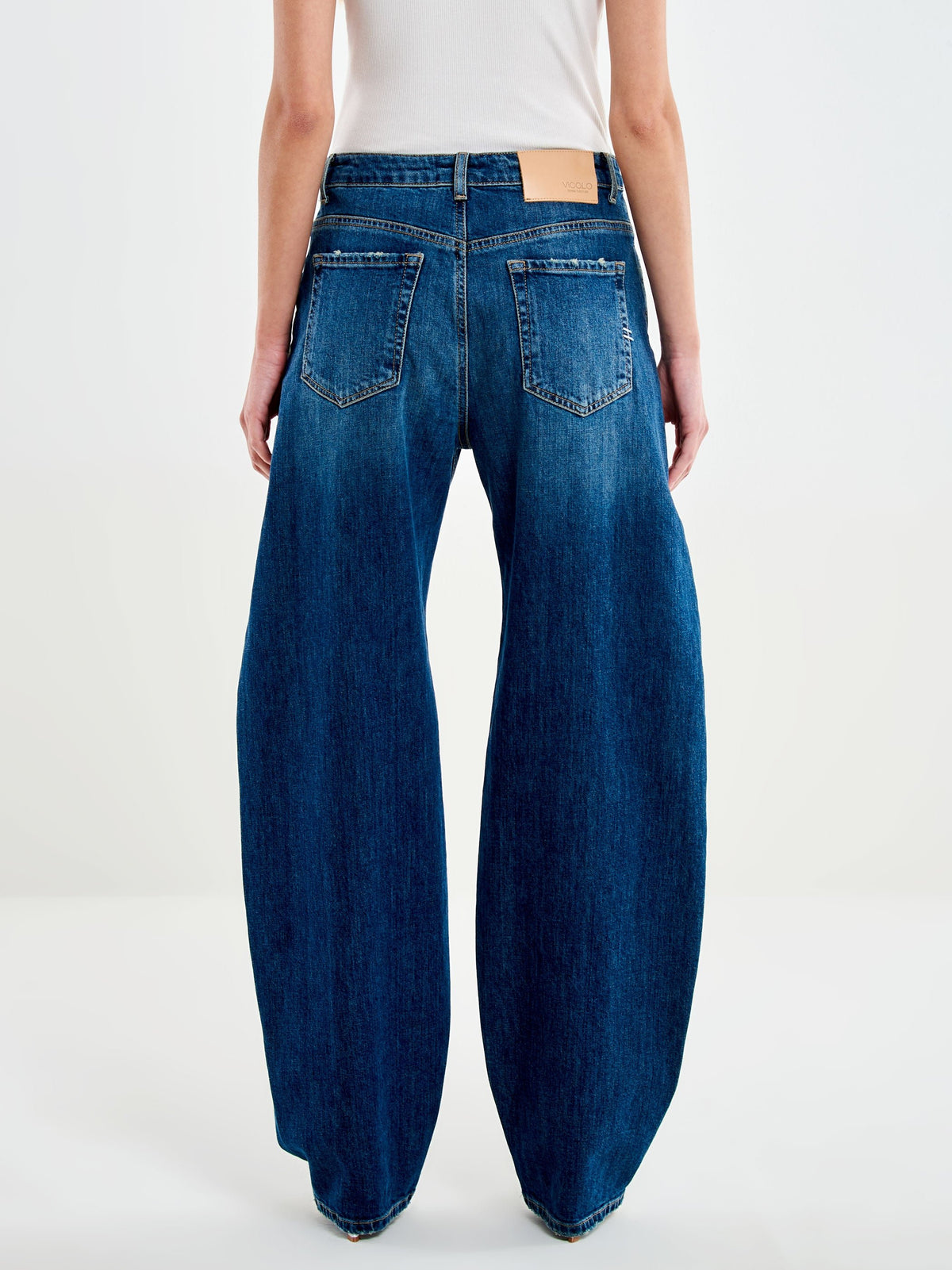 jeans diana ovetto DAC5042 DENIM BLU VICOLO 