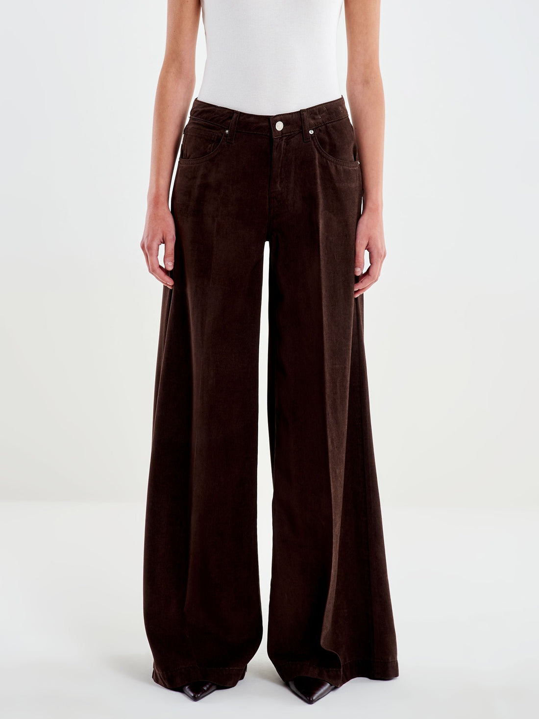 jeans madison wide leg DAC5059 FONDENTE VICOLO 