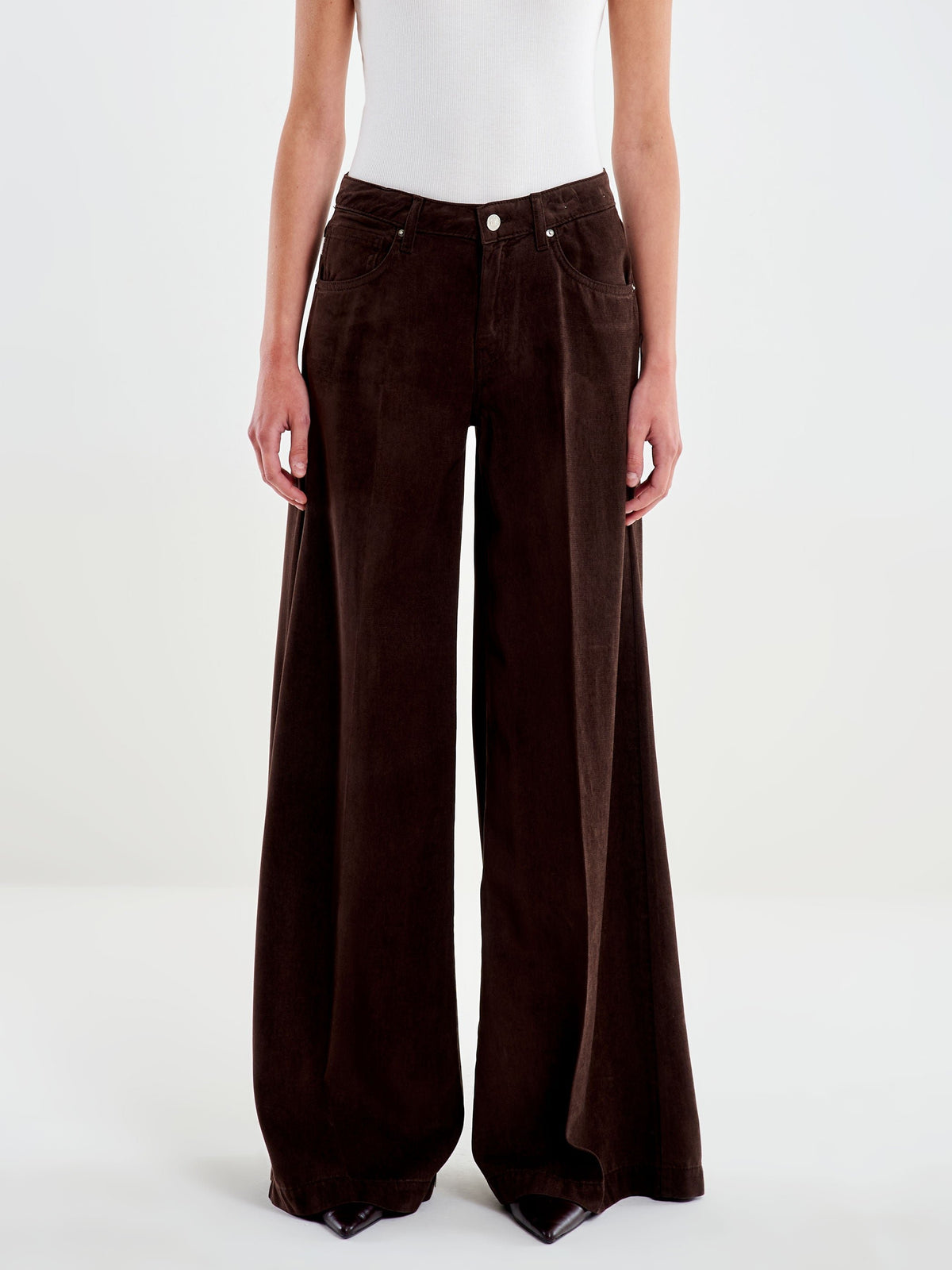 jeans madison wide leg DAC5059 FONDENTE VICOLO 