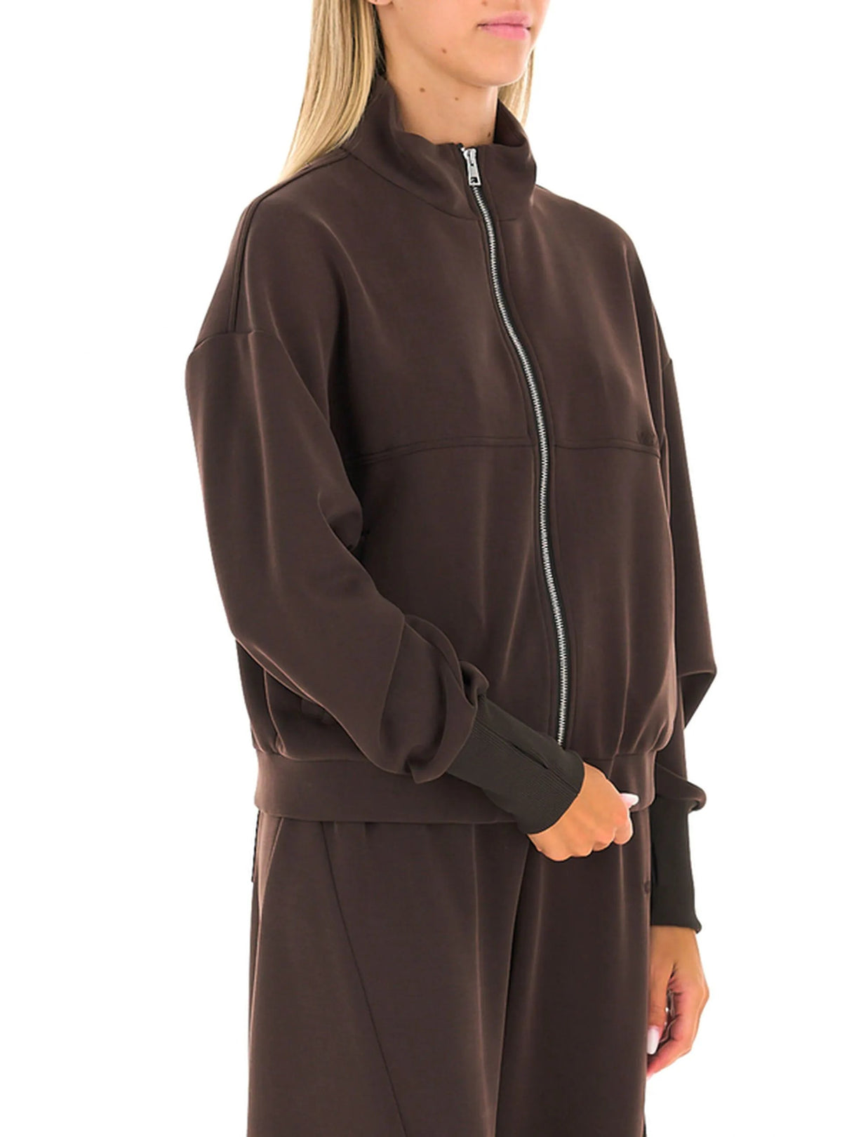 felpa full zip RAC0010 FONDENTE VICOLO 