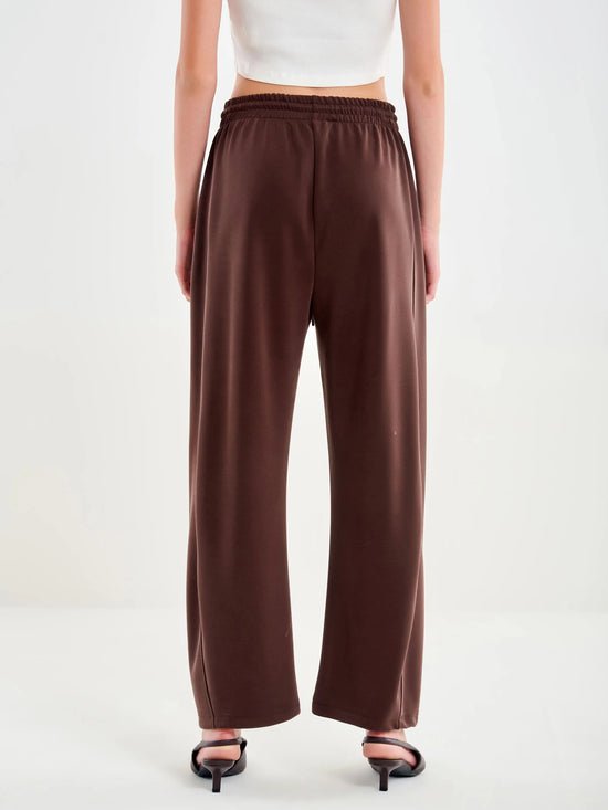 pantalone con elastico RAC0016 FONDENTE VICOLO 