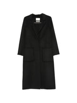 VICOLO cappotto in misto lana Nero