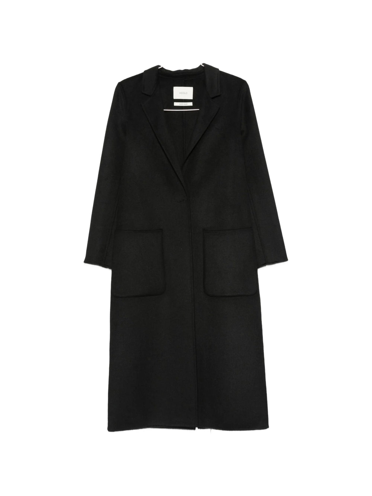cappotto in misto lana TAC0002 NERO VICOLO 