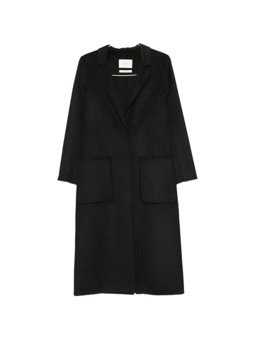 cappotto in misto lana TAC0002 NERO VICOLO 