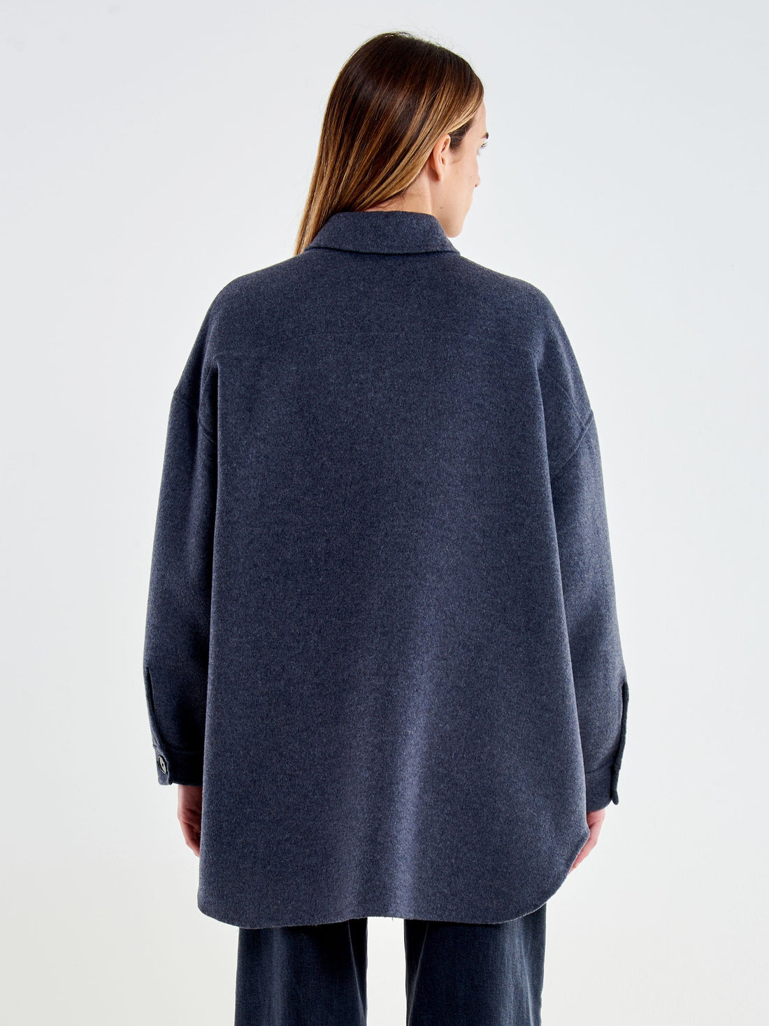 cappotto overshirt TAC0029 GRIGIO VICOLO 