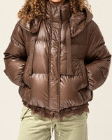 VICOLO bomber imbottito Tabacco