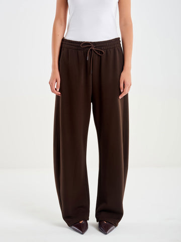 pantalone in felpa TAC0295 FONDENTE VICOLO 