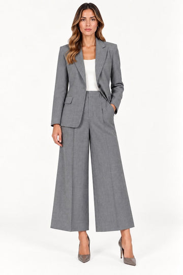 pantalone lunghezza alla caviglia TAC0437 GRIGIO VICOLO 