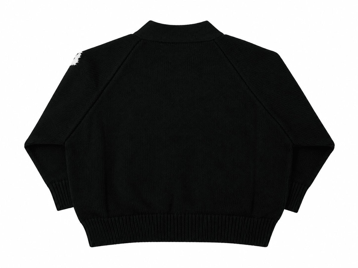 cardigan con ricamo 3141W00444 BLACK VICOLO GIRL 