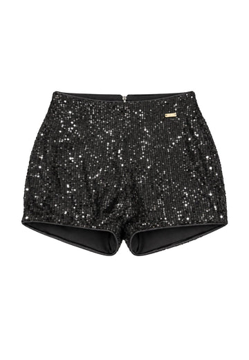 shorts con strass 3142S00600 BLACK VICOLO GIRL 