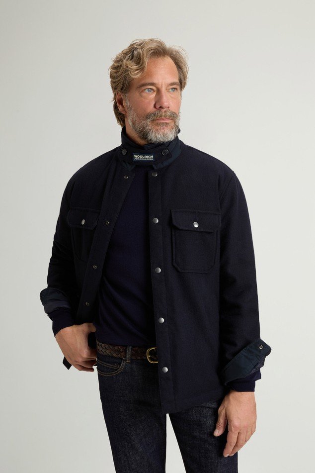 Giacca a camicia Alaskan CFWOOS2045MBUT3190 3989 WOOLRICH 