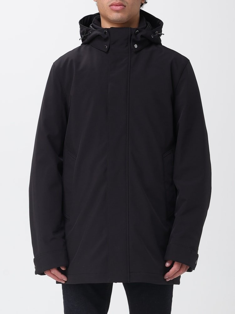 parka in nylon con cappuccio CFWOOU2017MBUT3496 100 WOOLRICH 