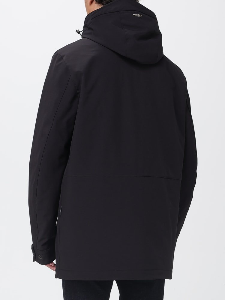 parka in nylon con cappuccio CFWOOU2017MBUT3496 100 WOOLRICH 