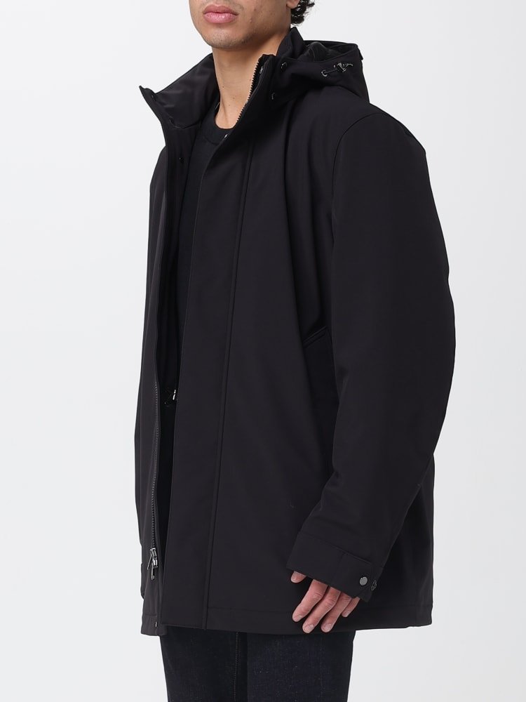 parka in nylon con cappuccio CFWOOU2017MBUT3496 100 WOOLRICH 