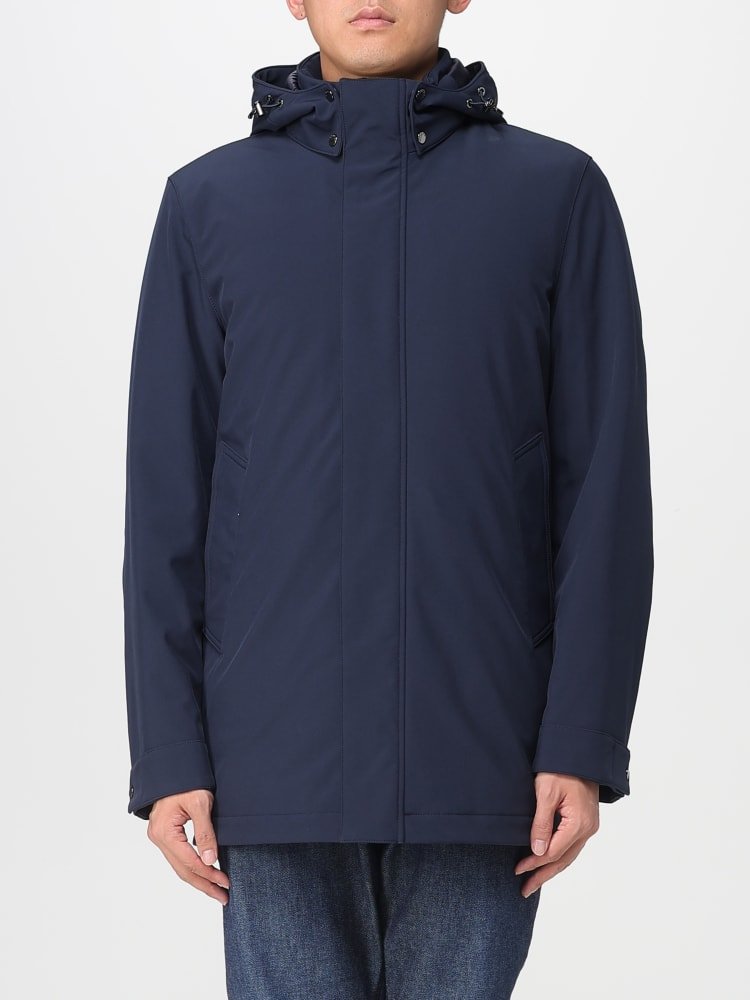 parka in nylon con cappuccio CFWOOU2017MBUT3496 3989 WOOLRICH 