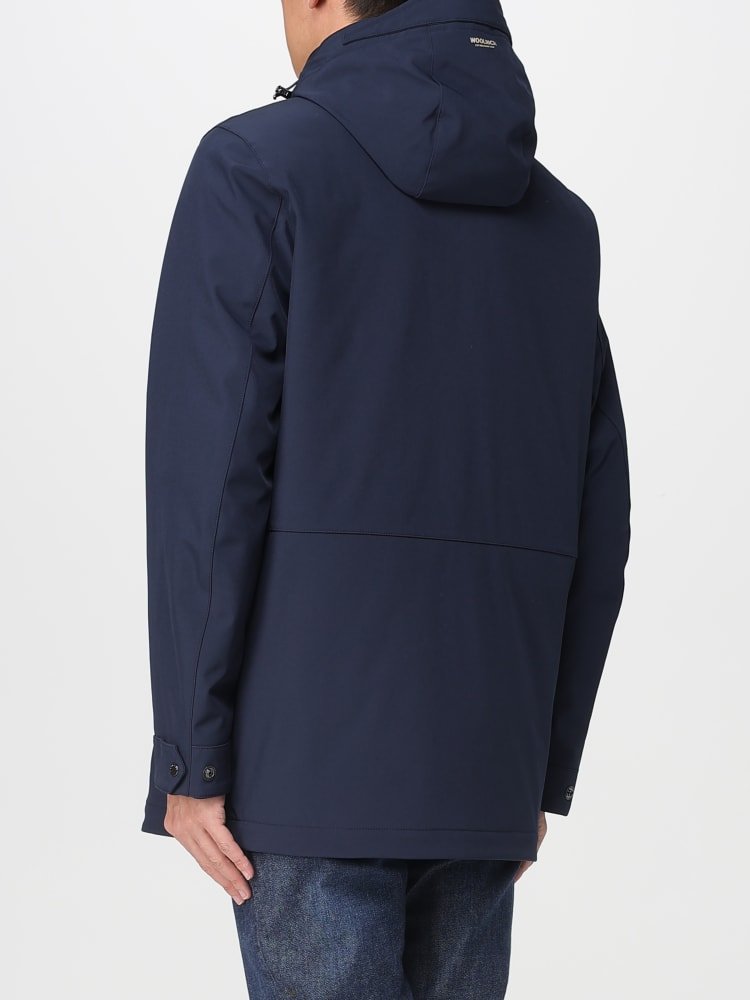 parka in nylon con cappuccio CFWOOU2017MBUT3496 3989 WOOLRICH 