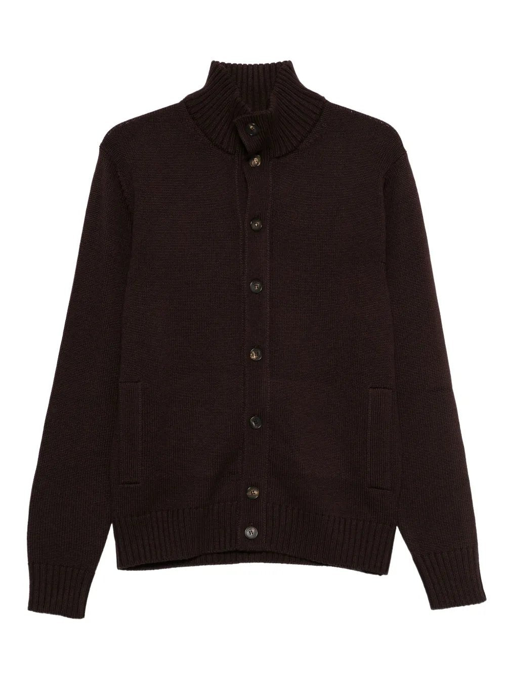 cardigan in lana collo alto 810130-ZR229 Z4164 ZANONE 