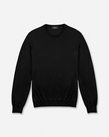 maglione girocollo slim fit flexwool 810234-Z0290 N0049 ZANONE 