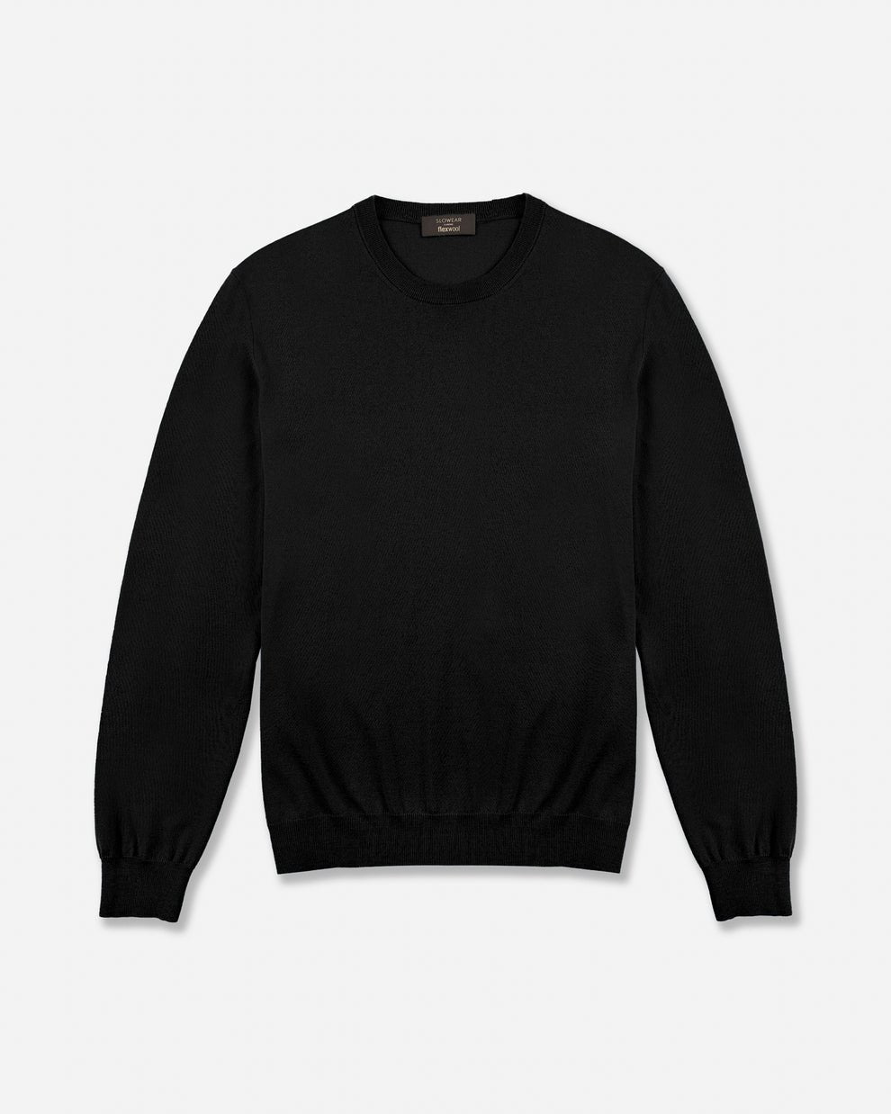 maglione girocollo slim fit flexwool 810234-Z0290 N0049 ZANONE 