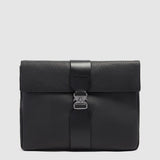 PIQUADRO pochette pc 13 in pelle Nero