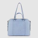 PIQUADRO Borsa donna linea circle Azzurro