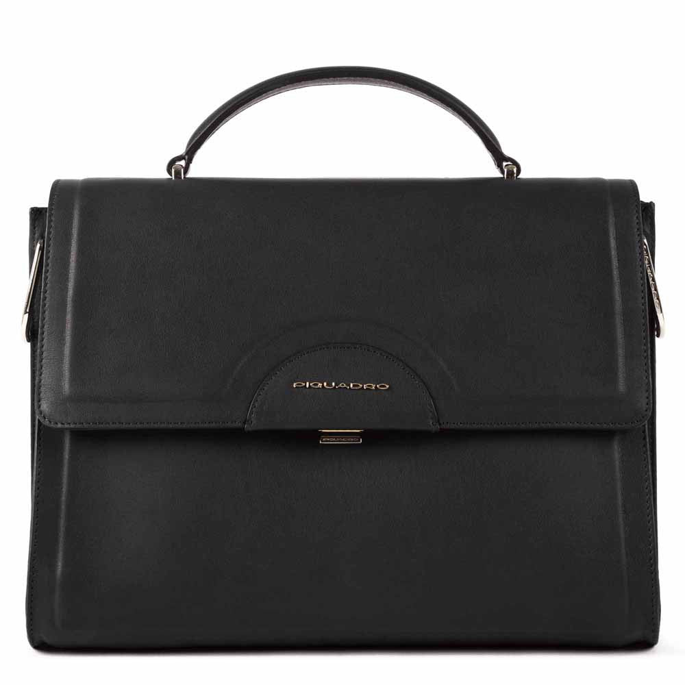 CARTELLA DONNA PORTACOMPUTER BD5123W102 NERO PIQUADRO 