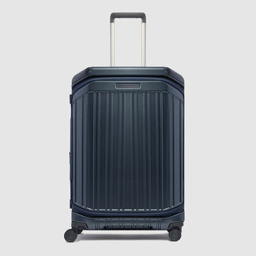 trolley medio rigido a 4 ruote BV7246PQL BLUO PIQUADRO 