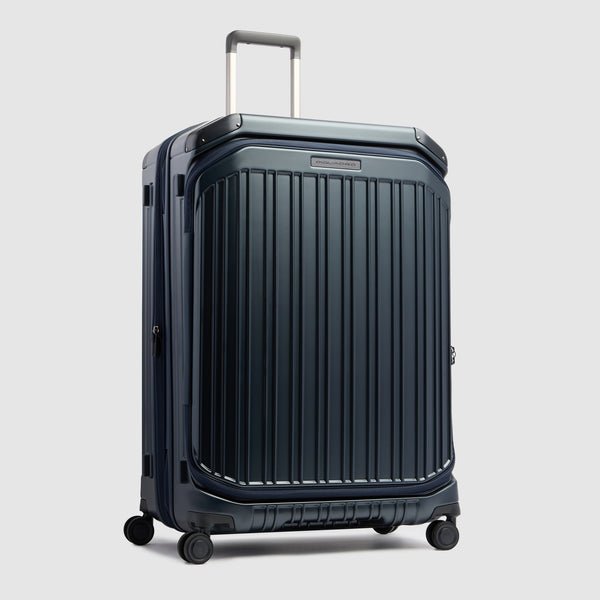 trolley large con doppia apertura BV7247PQL BLUO PIQUADRO 