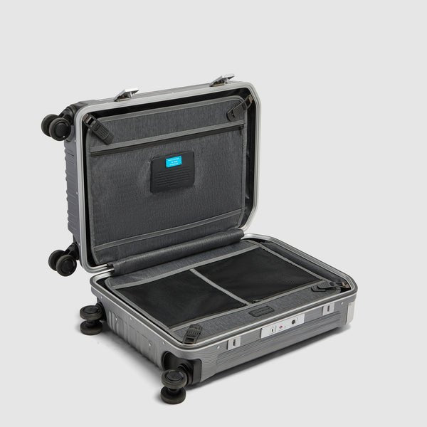 trolley cabina con chiusura impronta digitale BV7282PQLM NCU PIQUADRO 