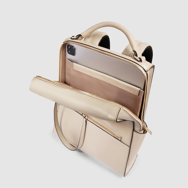Zaino in pelle con doppia zip CA6771W140 BE PIQUADRO 