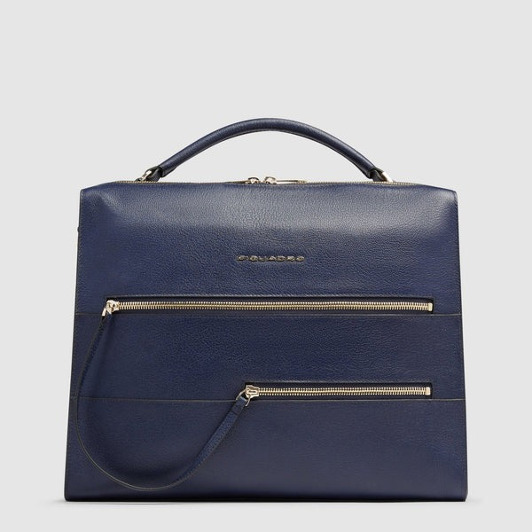 cartella ufficio porta pc da 14 CA6774W140 BLU PIQUADRO 