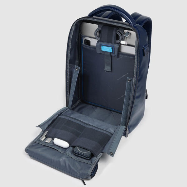 zaino fast check porta notebook da 14 CA6858B2 BLU2 PIQUADRO 
