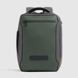 PIQUADRO zaino da viaggio idrorepellente Verde