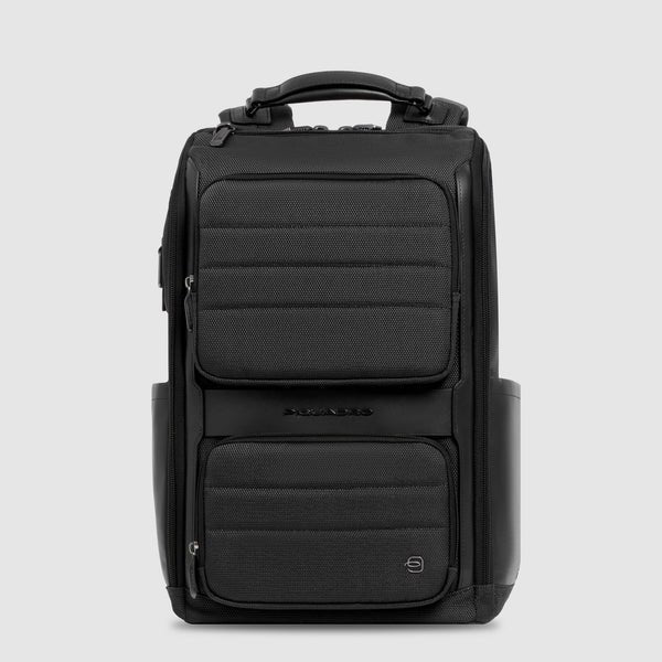 zaino porta pc 14 pelle e tessuto CA7278W150 N PIQUADRO 