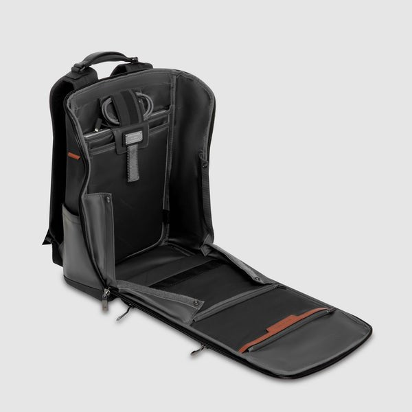 zaino porta pc 14 pelle e tessuto CA7278W150 N PIQUADRO 