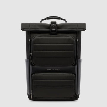 zaino porta pc 15,6 pelle e tessuto CA7280W150 N PIQUADRO 
