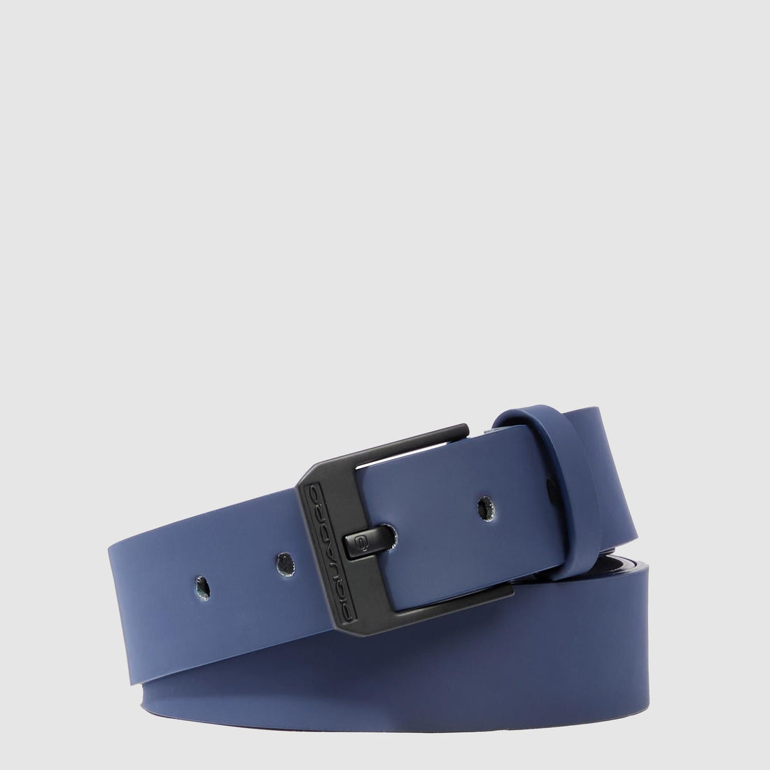 cintura made in italy con fibbia CU6671C2OW BLU PIQUADRO 