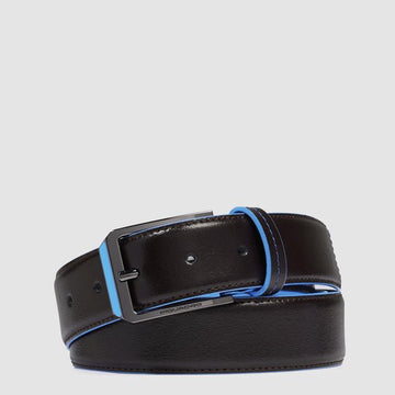 cintura in pelle con fibia ad ardiglione CU6743B2 MO PIQUADRO 