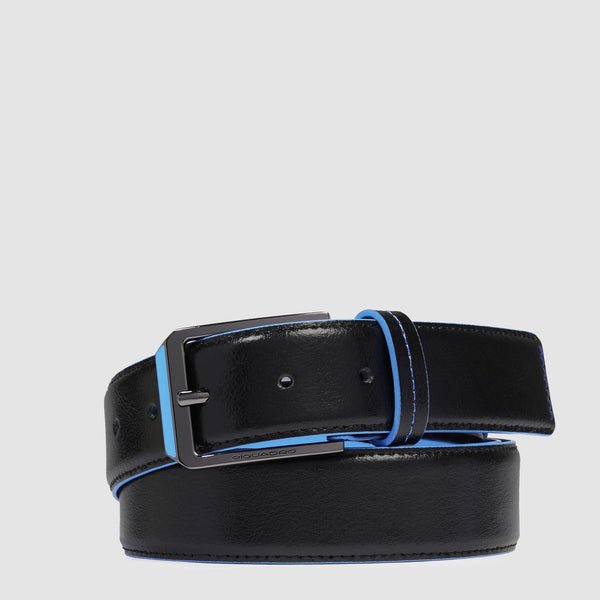 cintura in pelle con fibia ad ardiglione CU6743B2 N PIQUADRO 