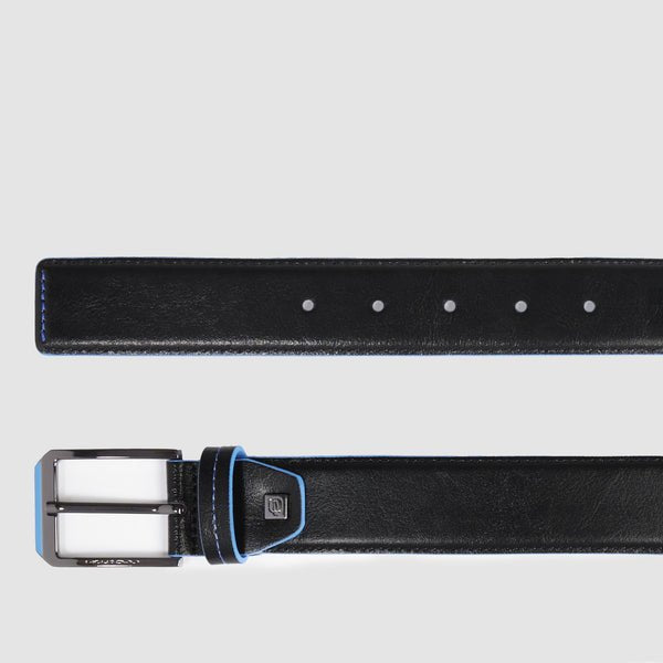 cintura in pelle con fibia ad ardiglione CU6743B2 N PIQUADRO 