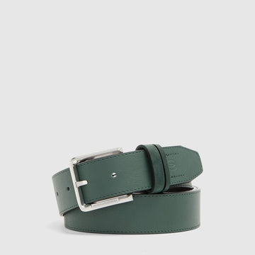 cintura uomo in pelle con fibbia ardiglione CU7213W144 VE PIQUADRO 