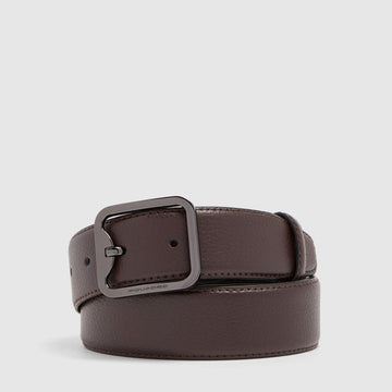 cintura in pelle con fibia ad ardiglione CU7215MOS TM PIQUADRO 